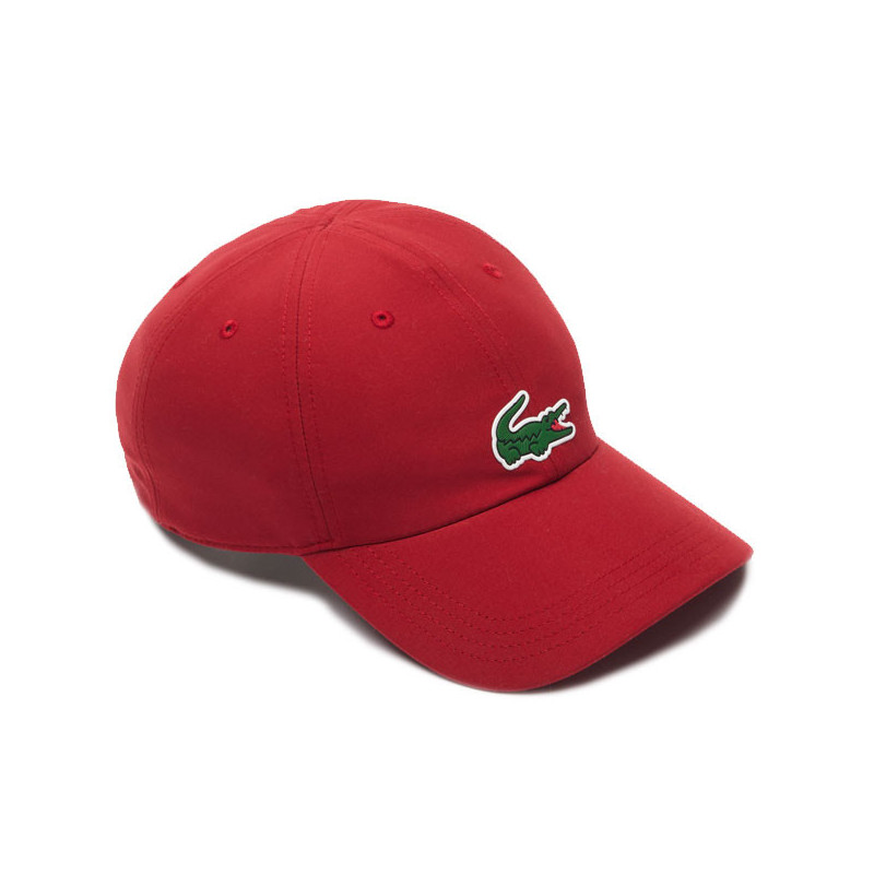 Casquette tennis Lacoste x Djokovic bordeaux