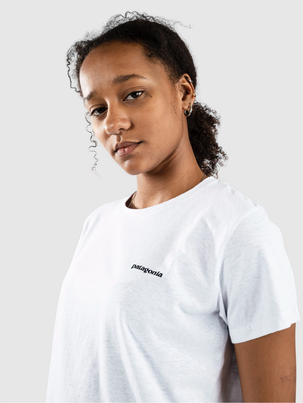 Patagonia P-6 Logo Responsibili T-Shirt white