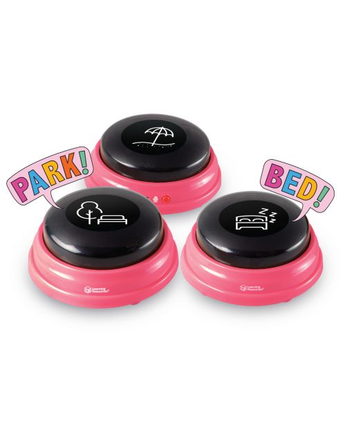 Hunger For Words Talking Pet Locaties - Hondenspeelgoed - Roze Zwart