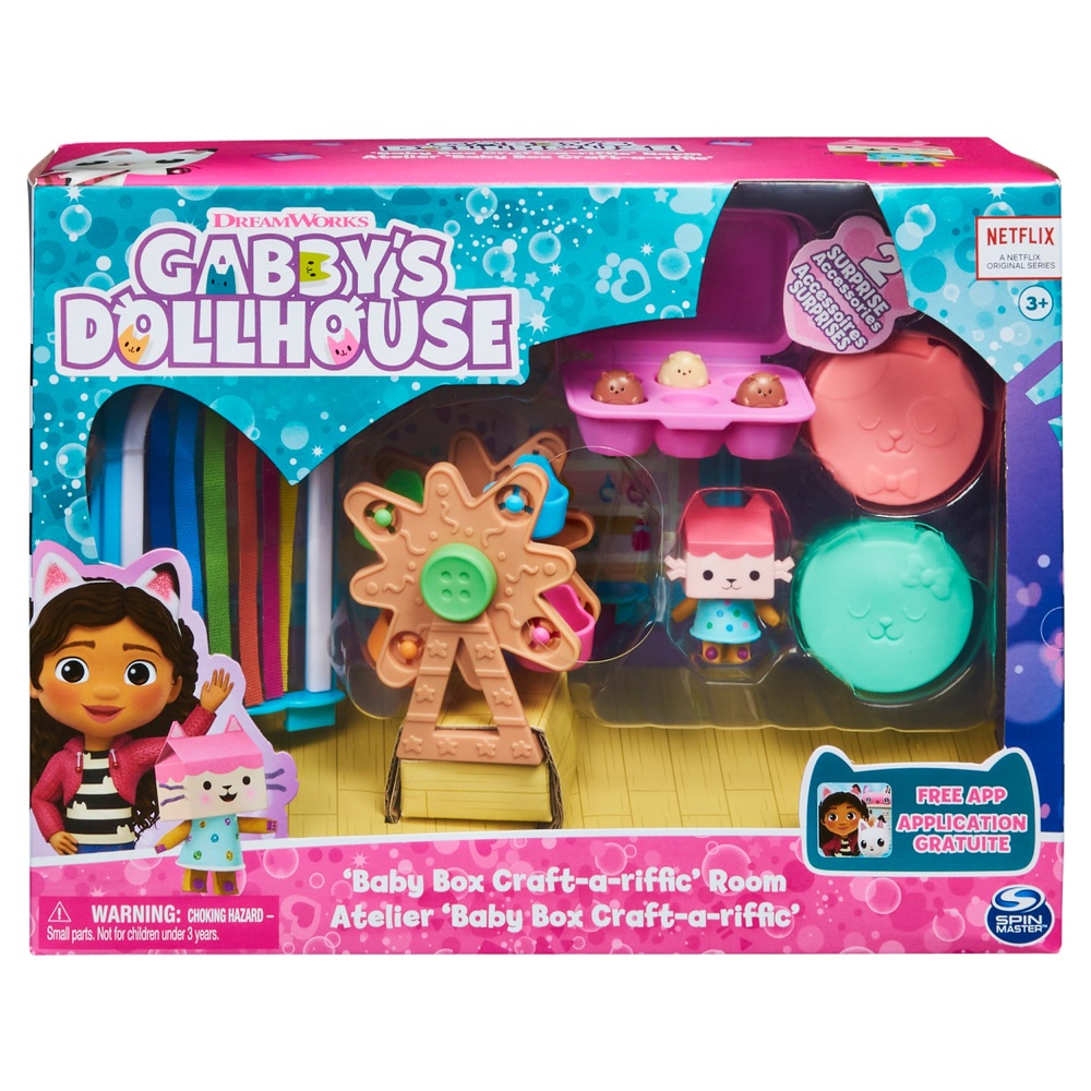 Gabbys Puppenhaus Babybox Katzenbastelzimmer