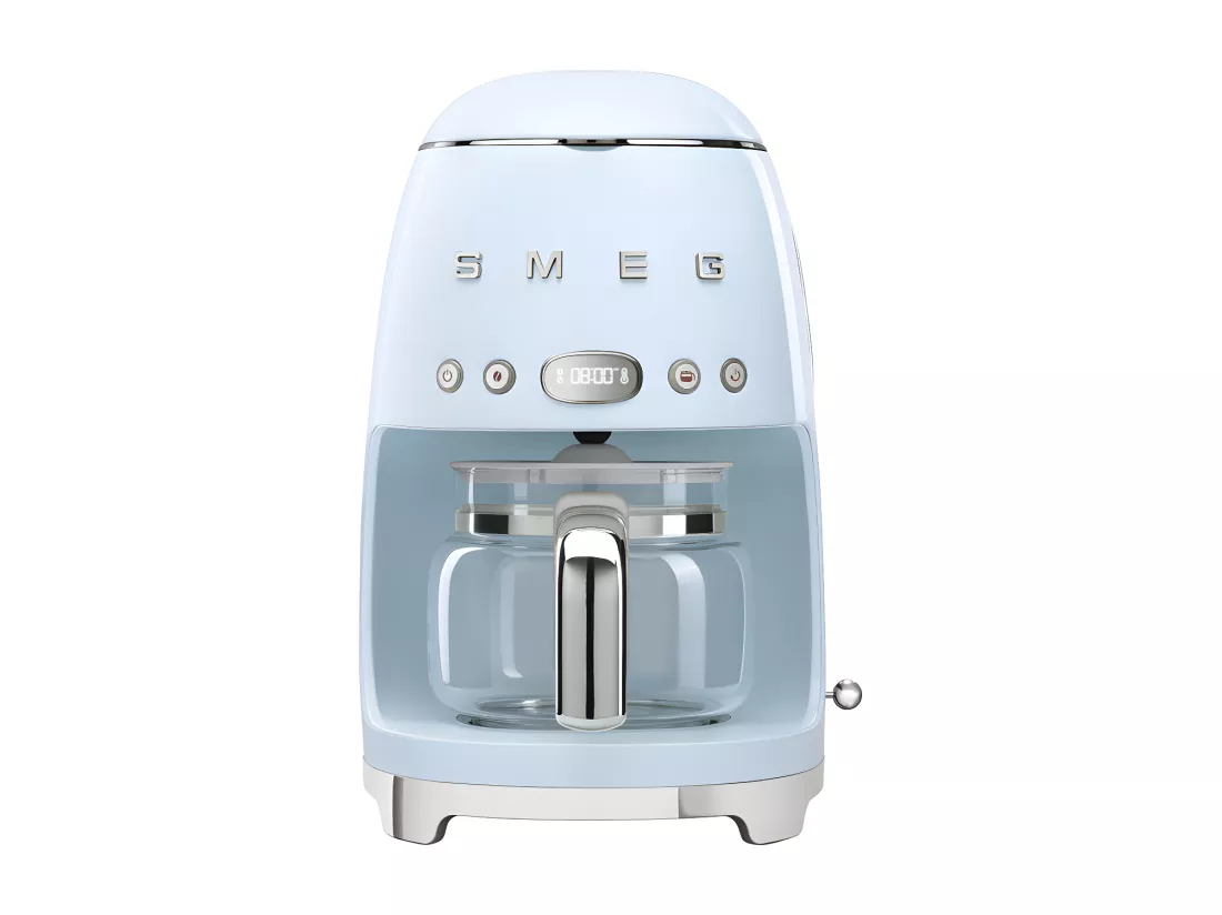 Cafetière filtre années 50 1,4 l bleu