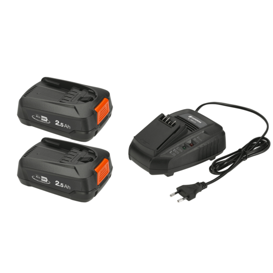 Kit de démarrage 2 batteries P4A PBA 18V 45 AL/45 et chargeur AL 1831