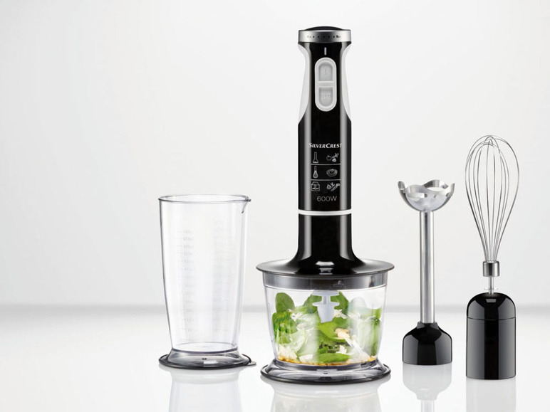 Staafmixerset, 600 W, 5 snelheden