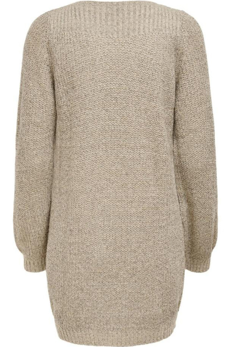 Jacqueline de Yong taupe dames jurk