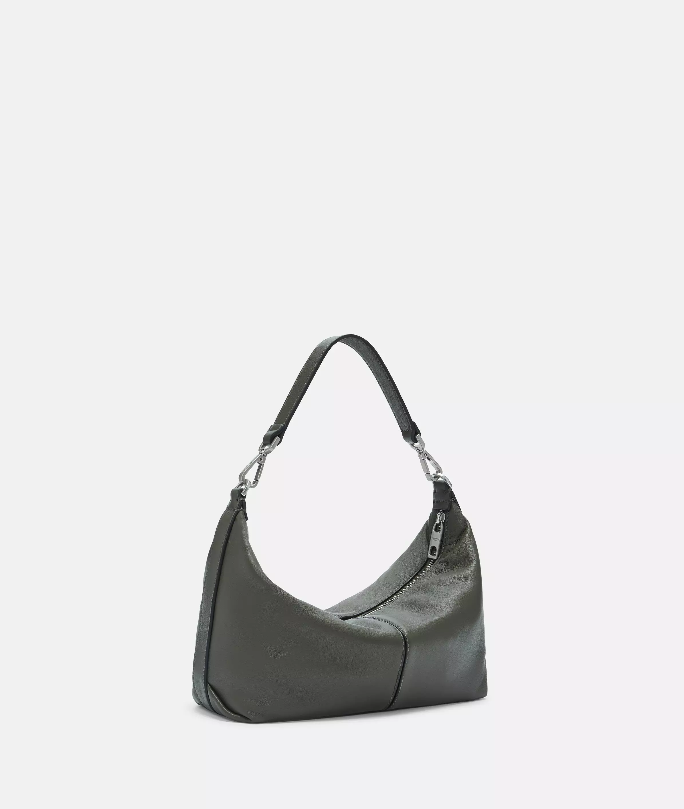 Paris Hobo S Handy leather hobo bag