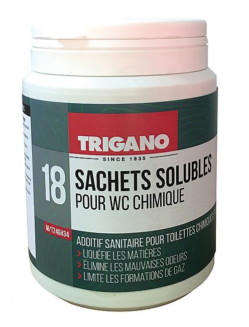 TRIGANO - SACHETS SOLUBLES WC CHIMIQUES