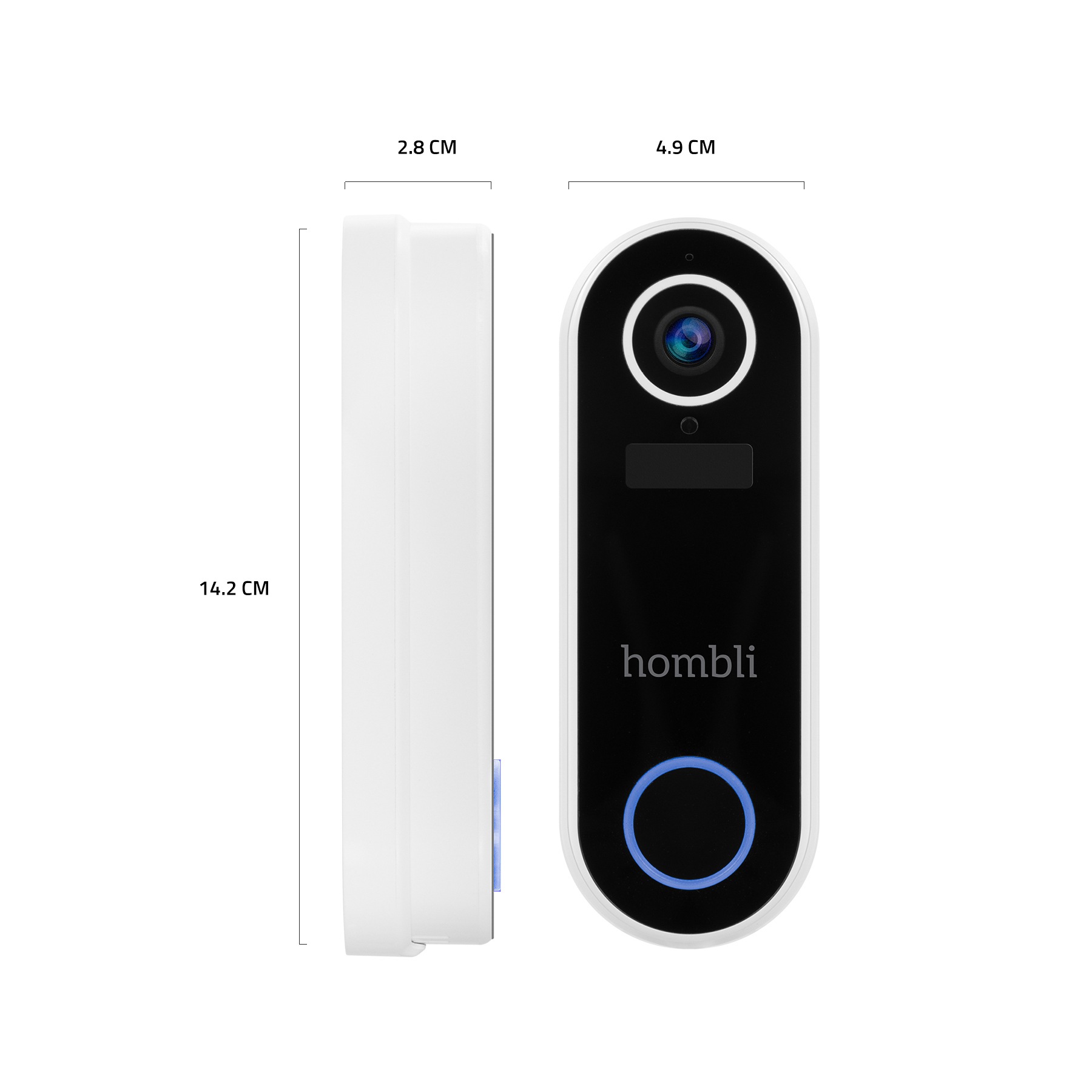 Hombli Smart Home Türklingel »smarte Türklingel 2 + Gong« Aussenbereich