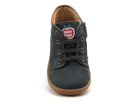 Shoo pom boots bottine bebe bouba zip desert vert