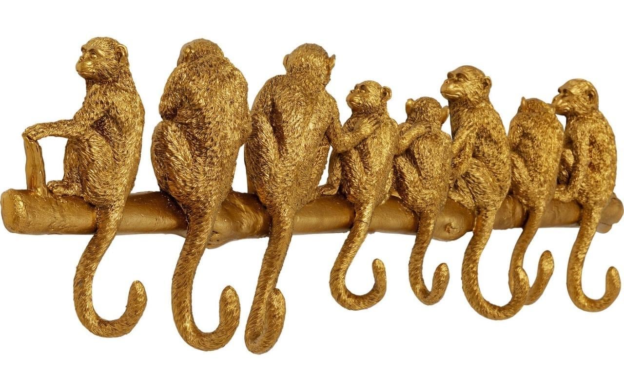 Kare Design Garderobenleiste »Garderobenleiste Monkey 8 Haken«
