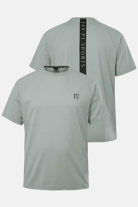 JAY-PI T-Shirt, Fitness, Halbarm, Rückenprint, QuickDry