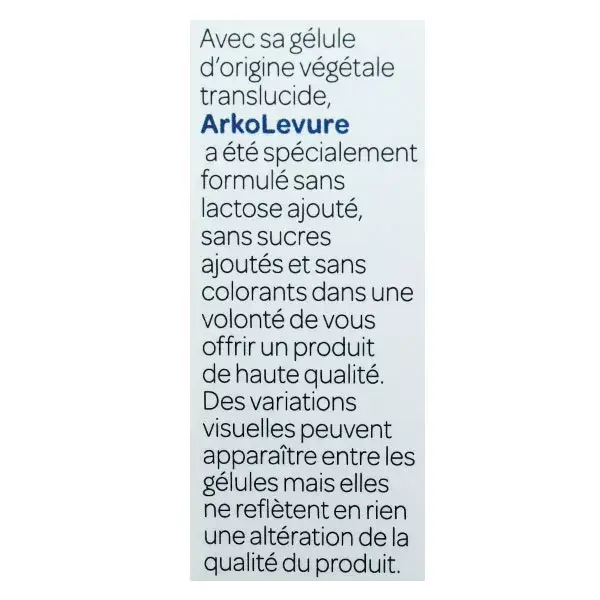 Arkopharma Arkolevure 10 gélules