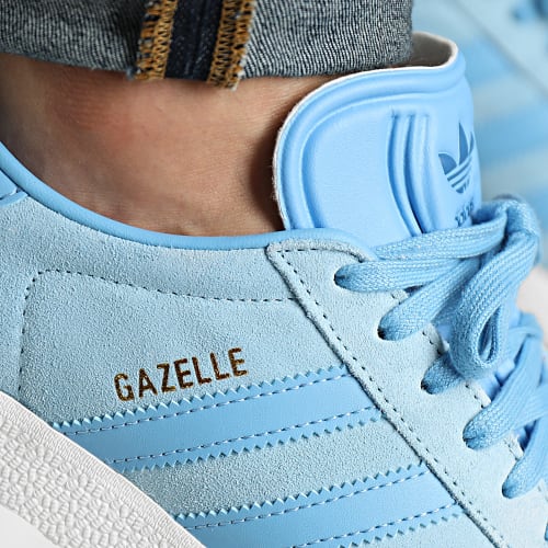 Baskets Gazelle IG4987 Clear Blue Light Blue Off White