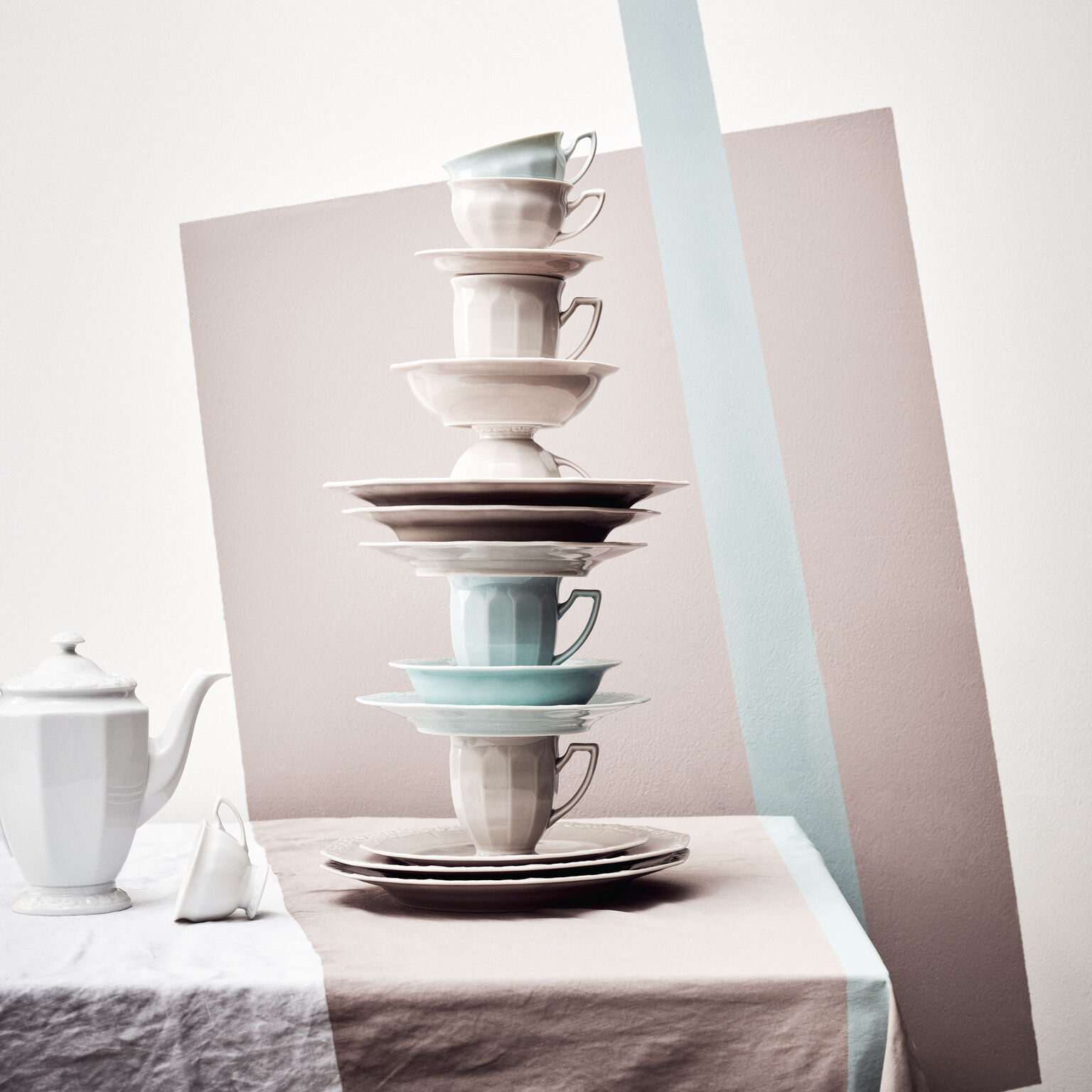 Maria Pale Mint Becher mit Henkel