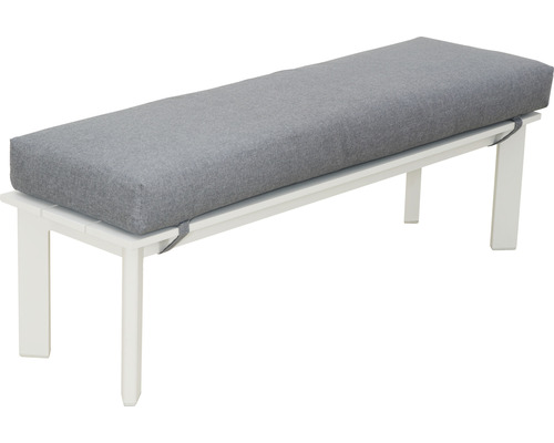 Garden Place Mira loungeset inclusief 2 banken, 2 fauteuils, tafel inclusief kussens, aluminium, wit