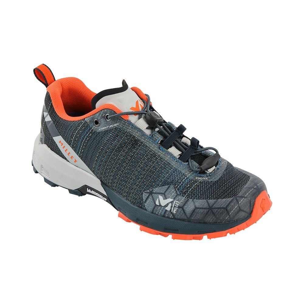 Millet LIGHT RUSH - Chaussures trail Femme orion/coral