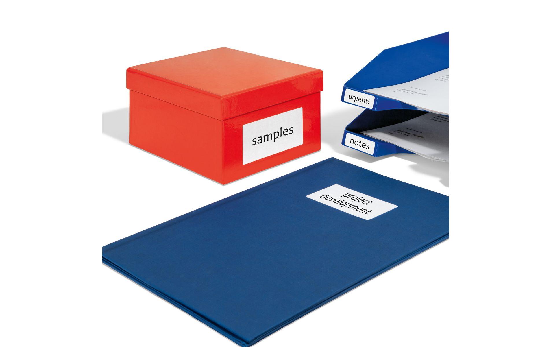 Universal-Etiketten 9.7 x 67.7 cm, 25 Blatt, WeissPersonalisierbare Etiketten ideal für Büro & Handel