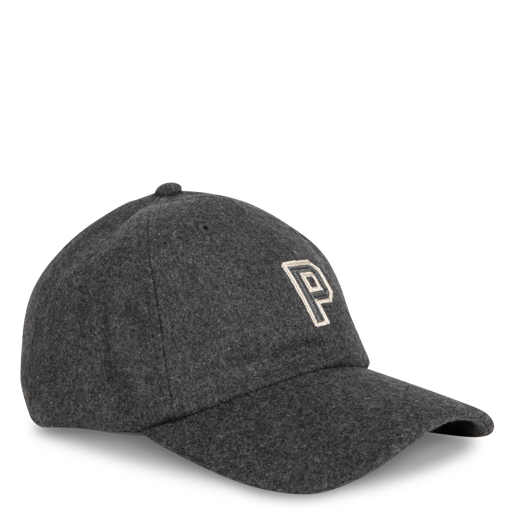 WATSON - Casquette en feutre avec monogramme | Gris