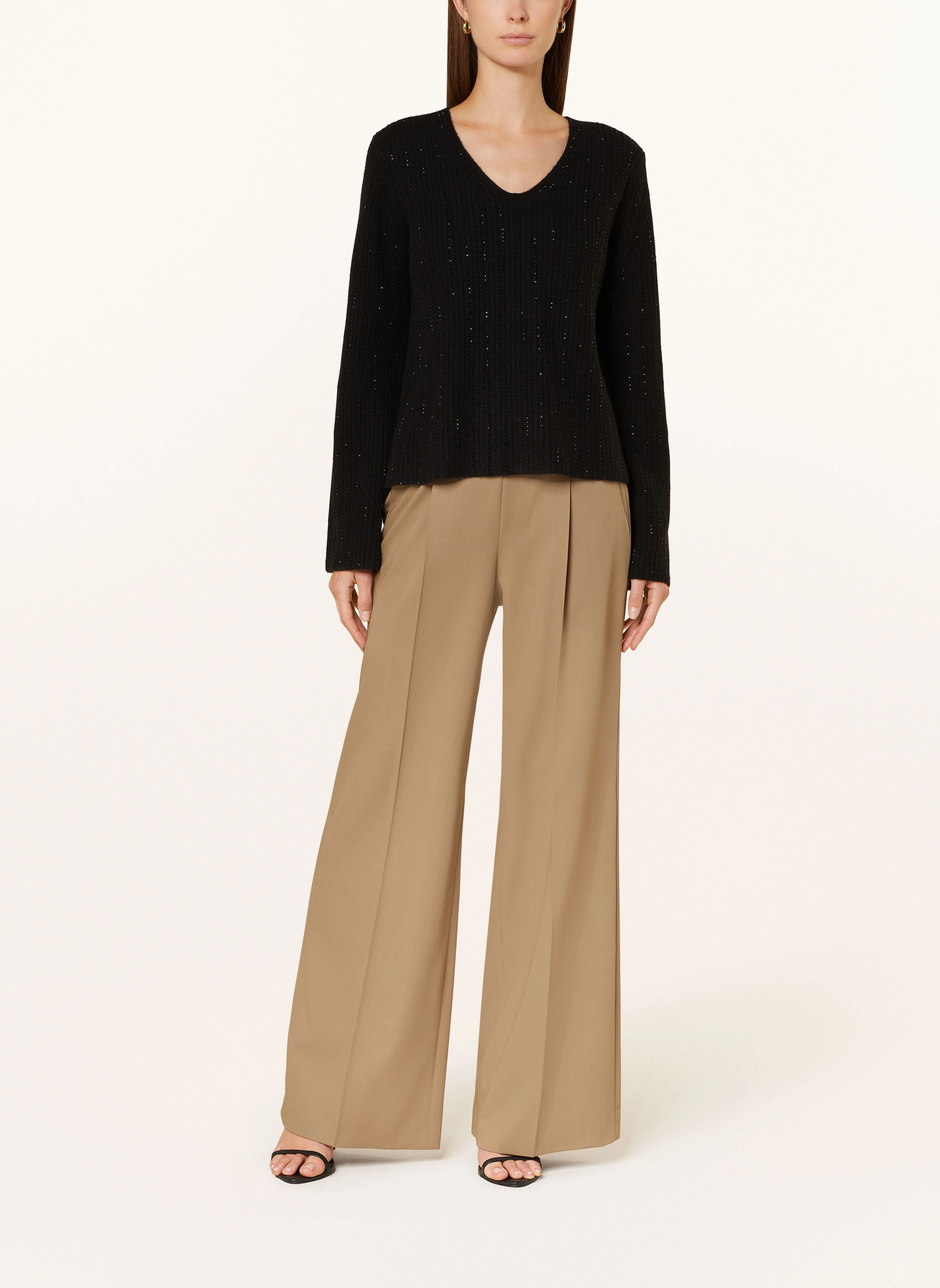 Princess GOES HOLLYWOOD Pullover mit Cashmere und Schmucksteinen