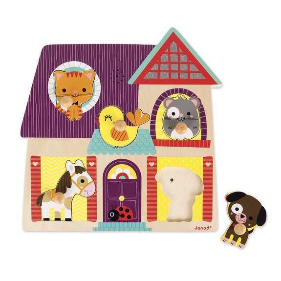 Encastrement musical 5 pièces : Mes petits compagnons