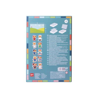 Apli Kids - Jeu magnétique Cartes du monde