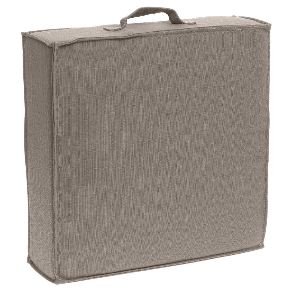 COUSSIN SOL 40X40CM TAUPE