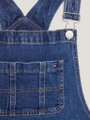 Vestido jardineira jeans