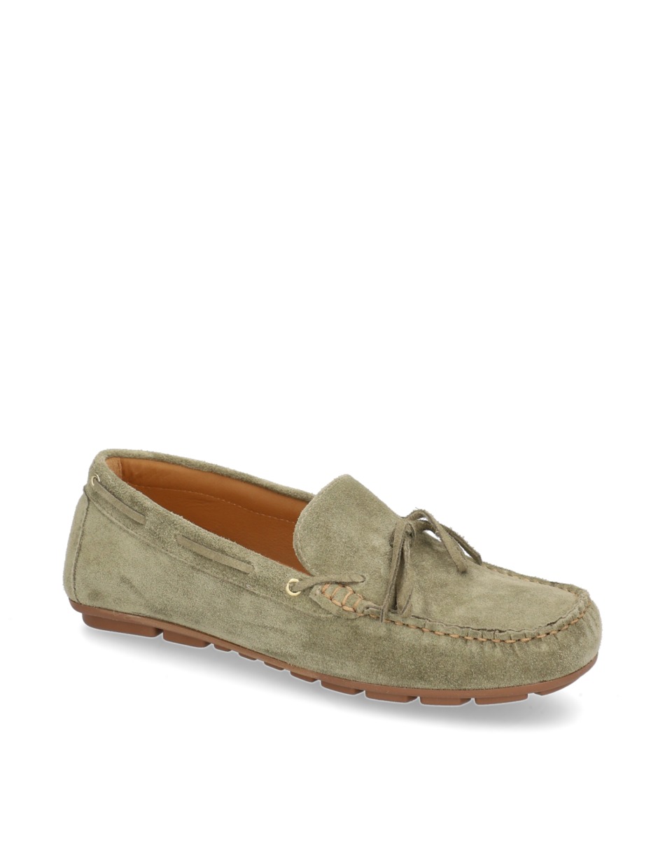 Veloursleder Slipper sportiv