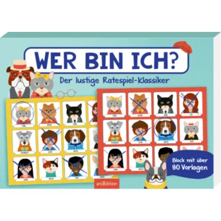ars Edition Wer bin ich? Der lustige Ratespiel-Klassiker