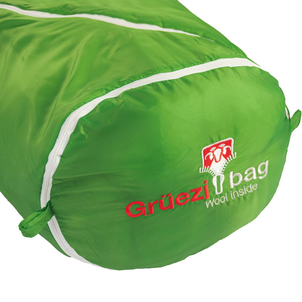 Grüezi Bag Biopod Wolle Kids World Traveller holly green