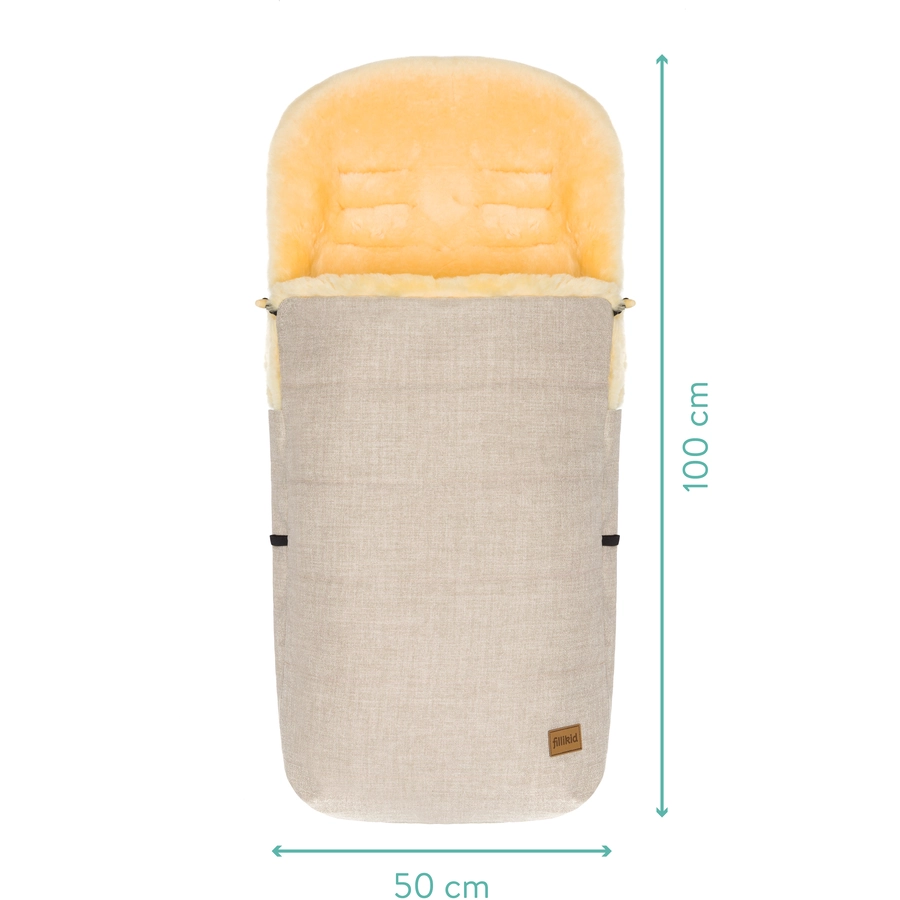 fillikid Winterfußsack Everest Bernina Sand Melange