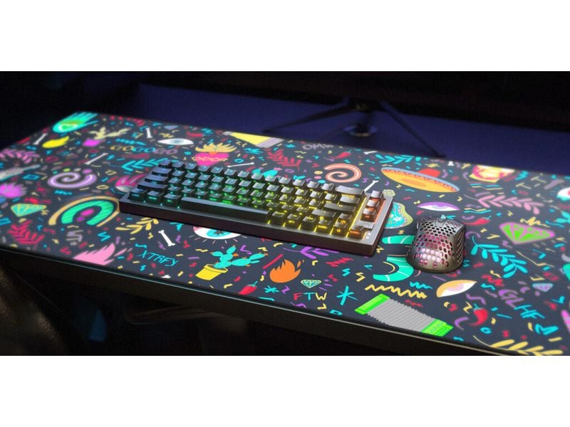 Cherry Gaming-Mausmatte XTRFY GP5 Fiesta XL Gaming Mousepad in XL-Grösse