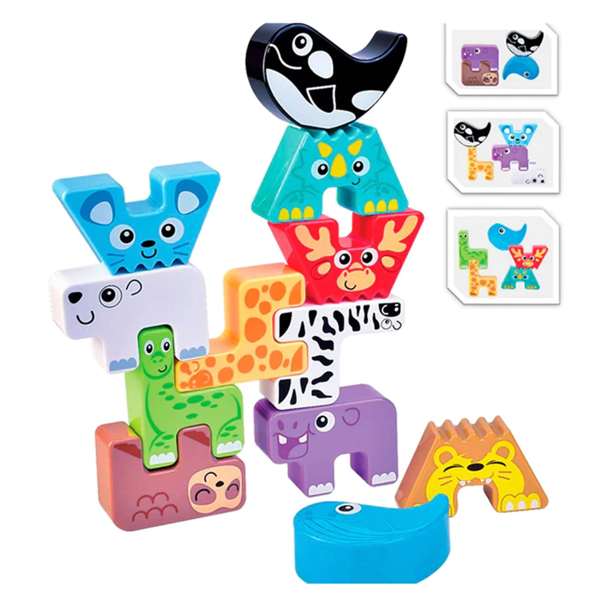 Pako Empilo Blocs Animaux