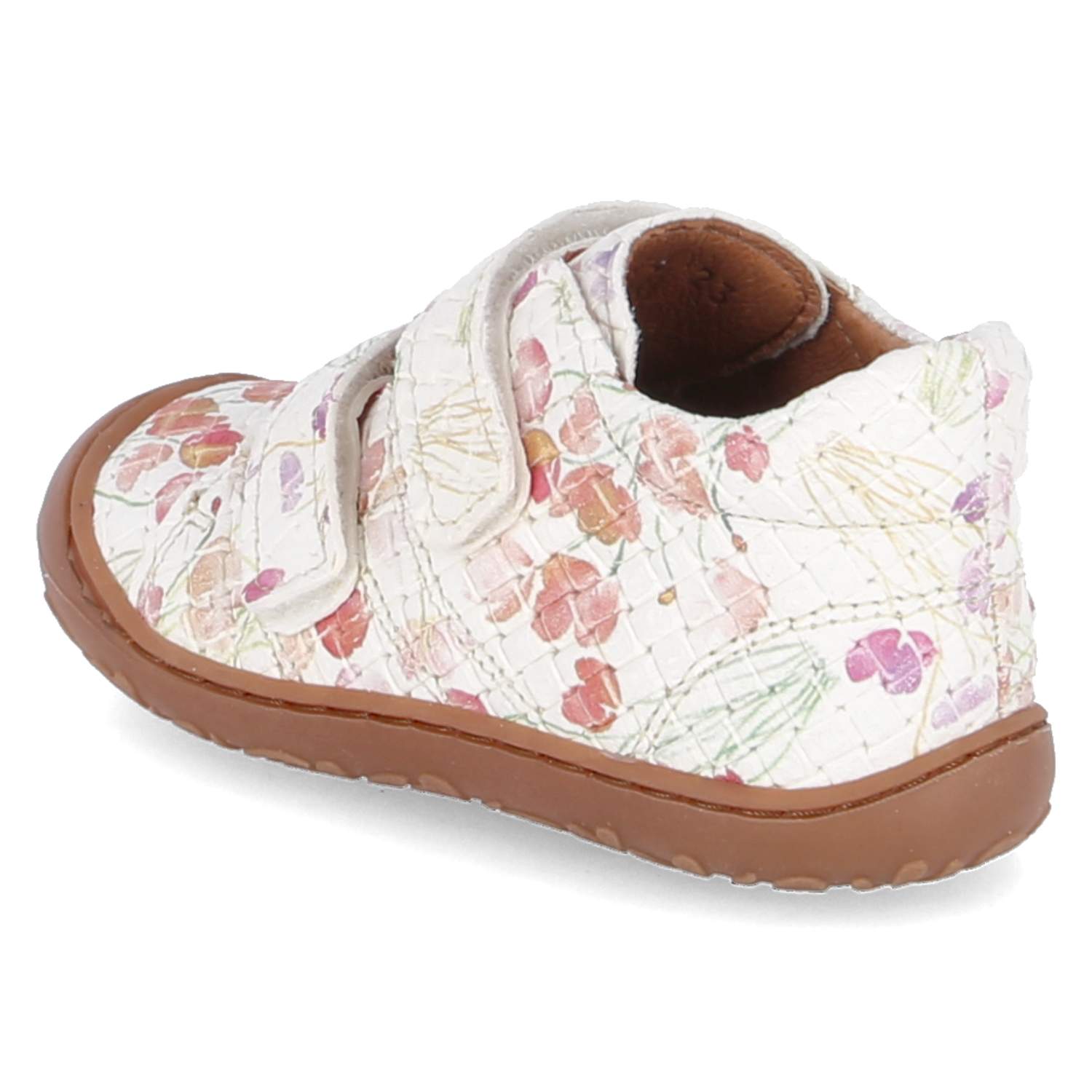 bisgaard Klettschuhe HALE V - flower print white