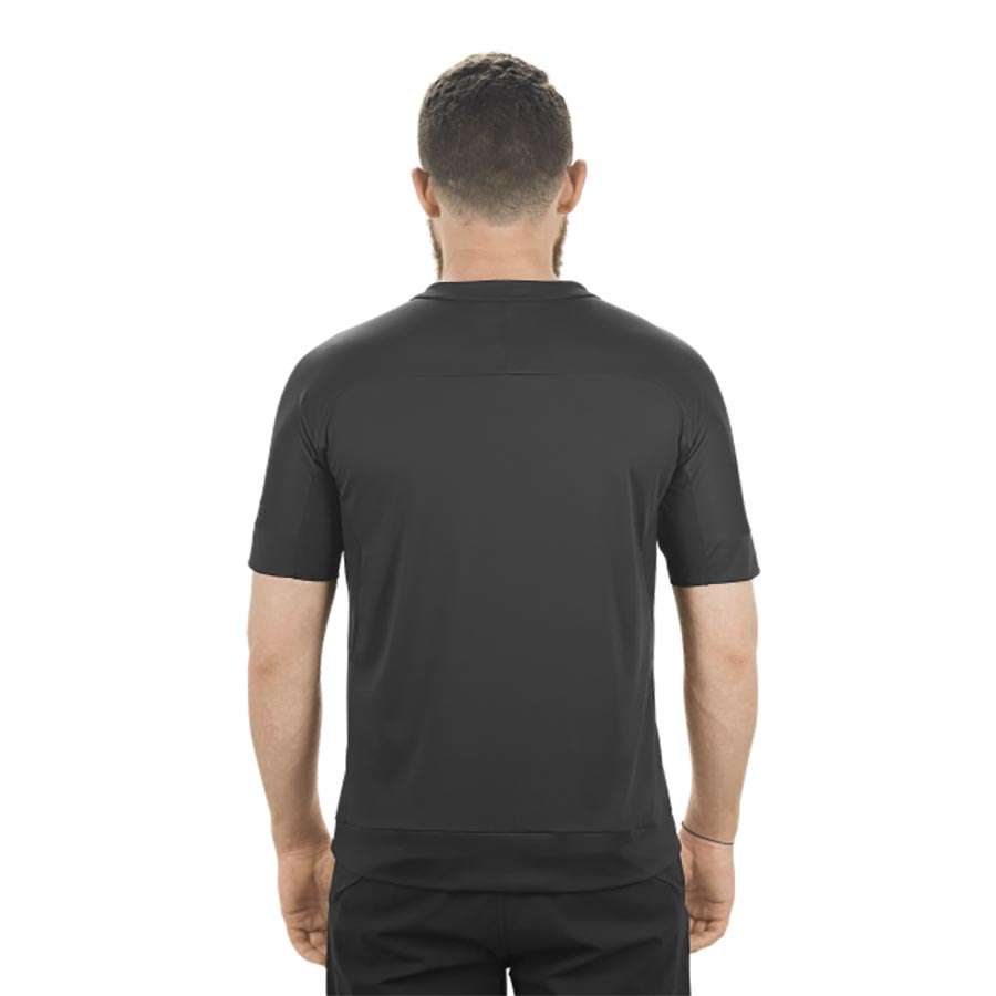 Cube AM Roundneck MTB Fietsshirt Korte Mouwen Zwart Heren