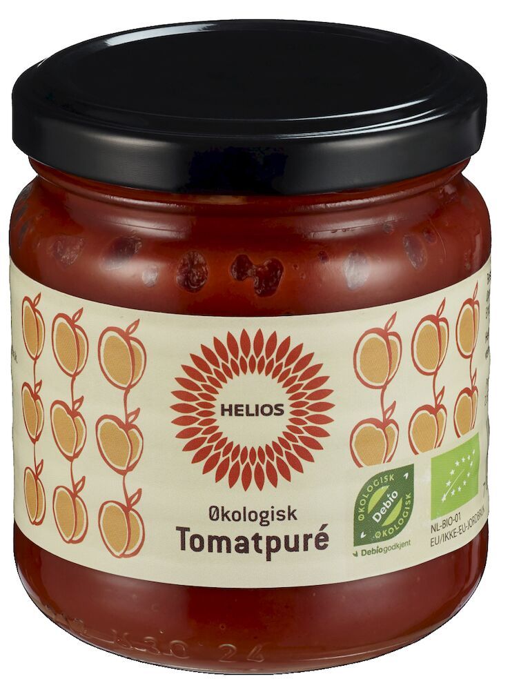 Helios tomatpuré økologisk 200 gr