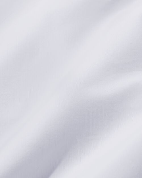 chemise homme coton avec stretch blanc