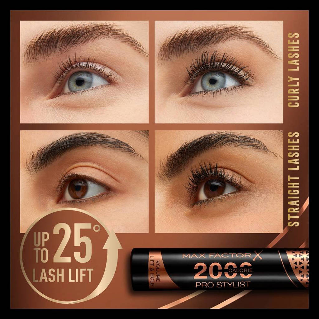Gewoon mascara2000 Calorie Pro Stylist mascara - Black Brown
