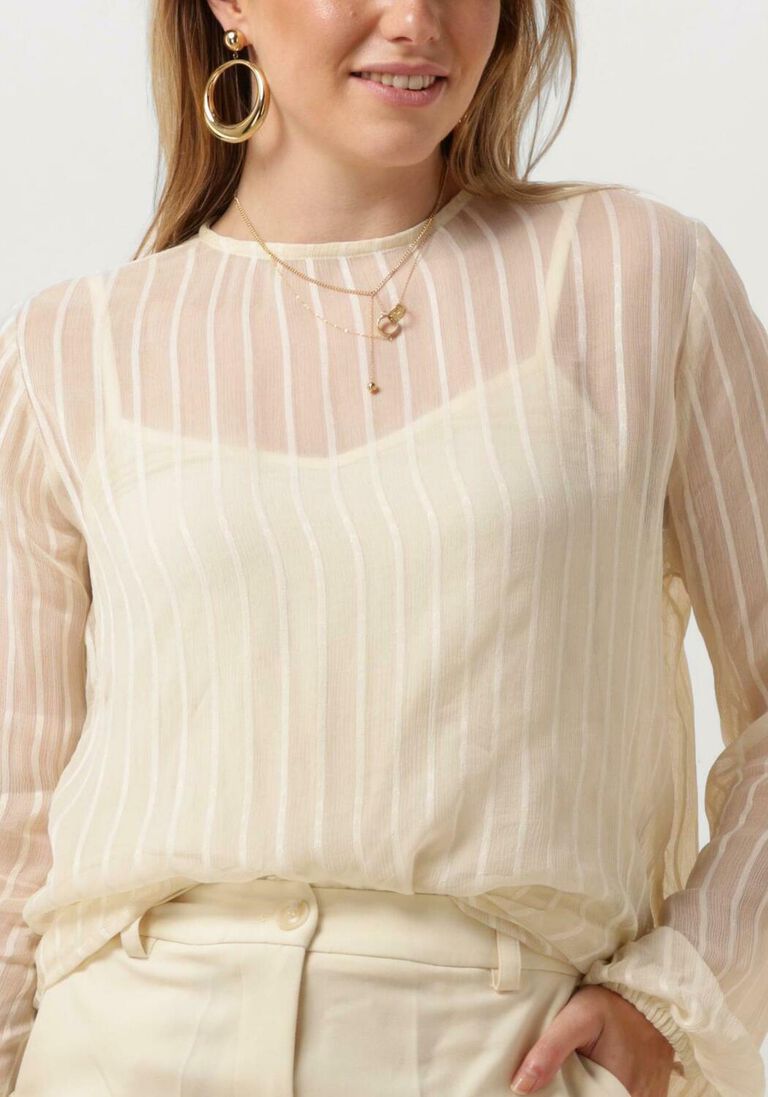 NOTRE-V beige notre-v blouse x bo - teddy blouse