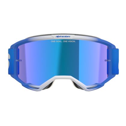 Masque cross Alpinestars VISION 5 BLAZE IRIDIUM 2025 - Bleu