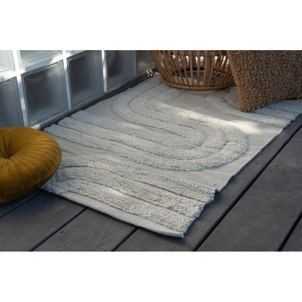 Tapis intérieur - nala - 60 x 90 cm - crème - cezare