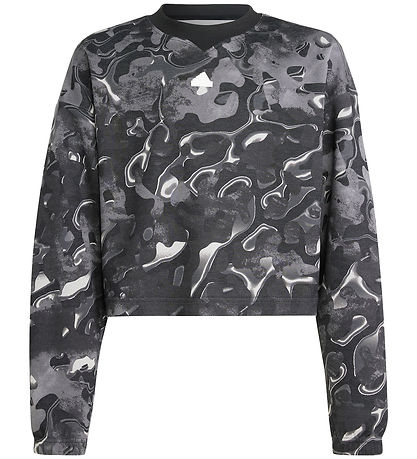 adidas Performance Bluse - Sort/Gr?