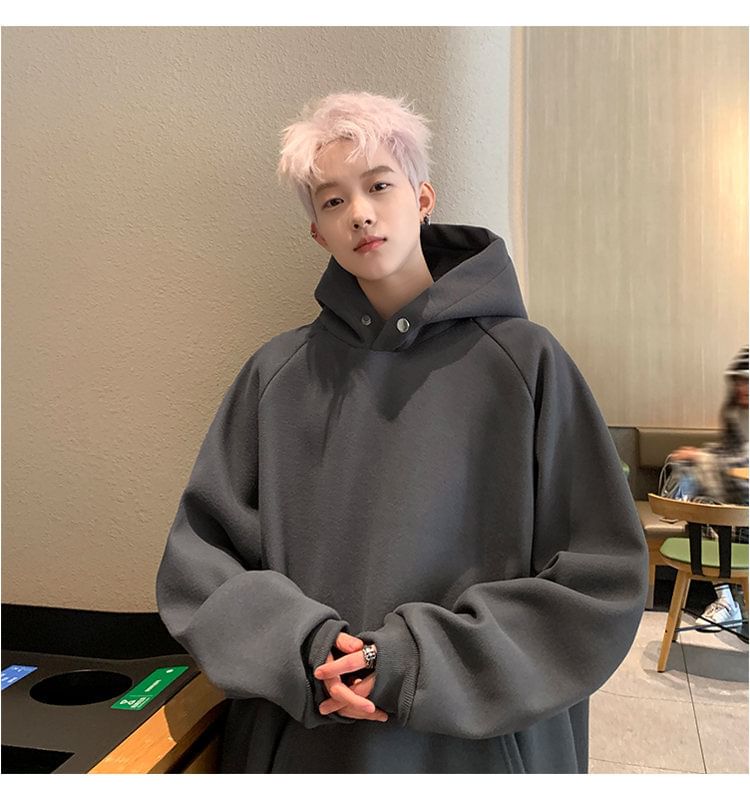FOEV - Effen oversized hoodie