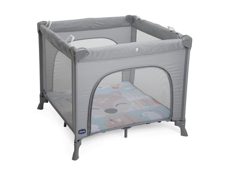 Chicco Laufgitter Open Fawn Weicher und sicherer Laufstall