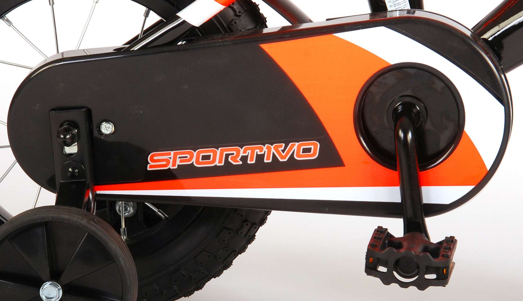 TPFSports Sportivo Kinderfahrrad - Jungen - 12 Zoll - 2 Handbremsen - Neon Gelb