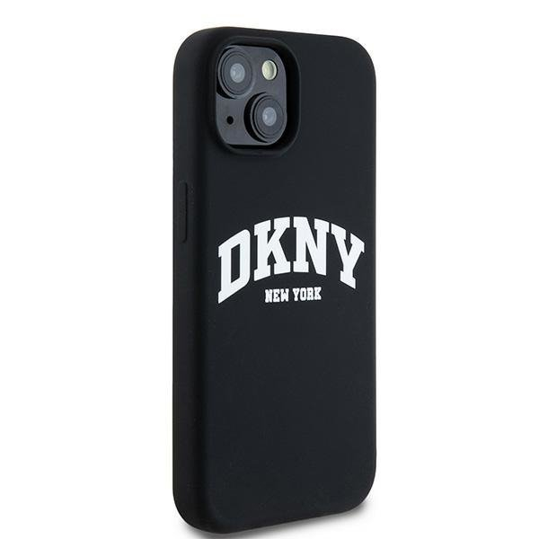 iPhone 14 MagSafe Silikon Hülle Case (DKHMP14SSNYACH) - Schwarz