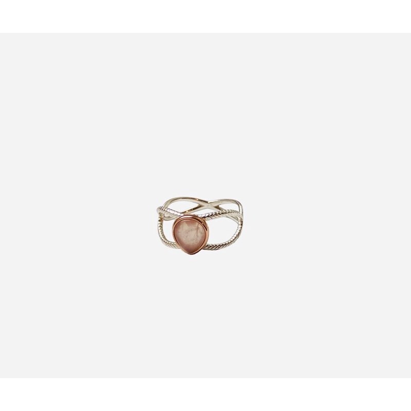 Bague Quartz Rose
