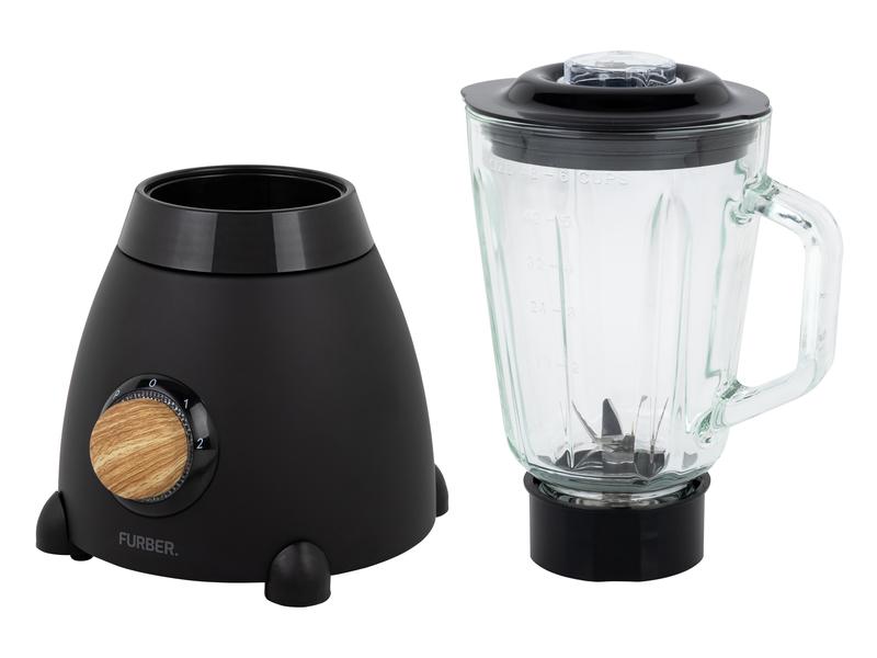 FURBER Wasserkocher, Standmixer und Toaster Set Chaplin Sch Küchengeräte-Set im eleganten Retrolook