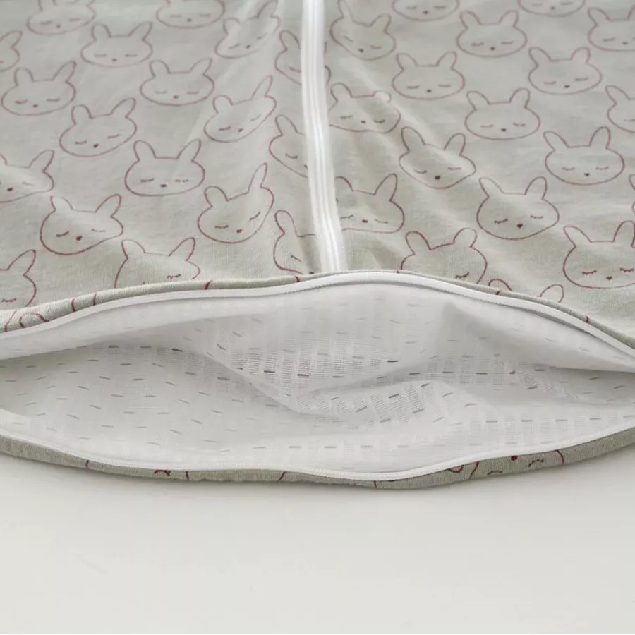 Träumeland Sommerschlafsack Liebmich Kuschelhase grün