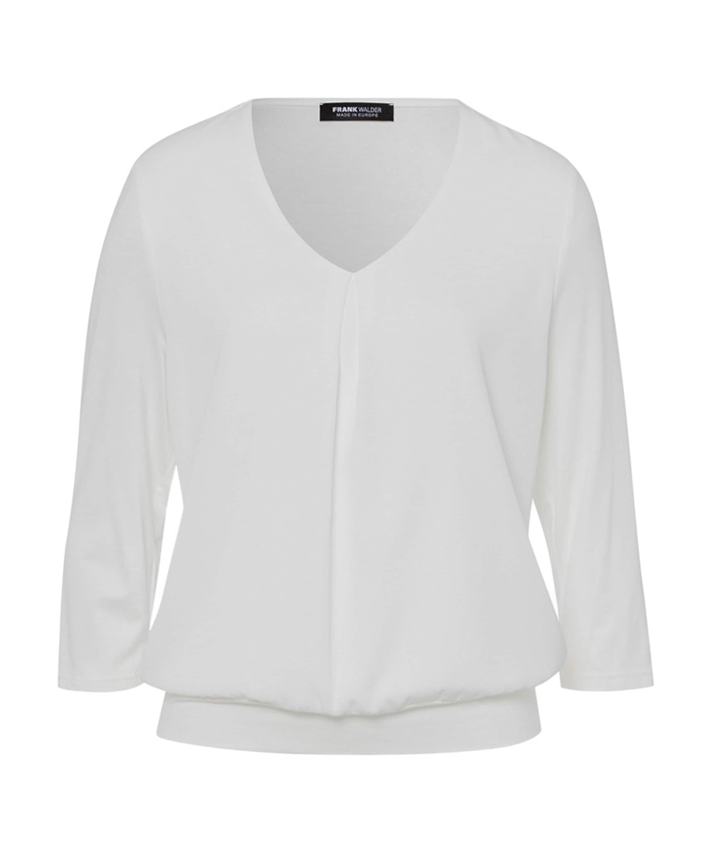 Frank Walder Dames longsleeve wit