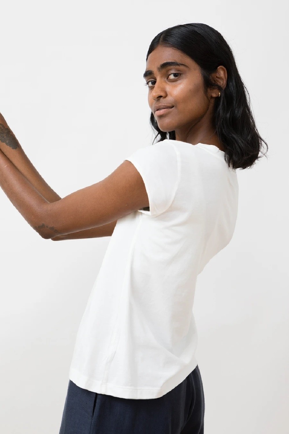 Jungle Folk T-Shirt Isla Top White